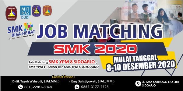 JOB MATCHING SMK SIDOARJO TAHUN 2020